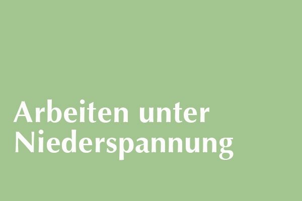 Niederspannung